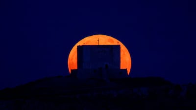 Behind the 17th century Santa Marija Tower on Comino island, in the Maltese archipelago, Malta. Reuters