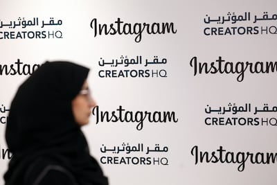 Meta tied up Creators HQ in the UAE to showcase parental control features that help shield children and teenagers from harmful content on Instagram. Chris Whiteoak / The National