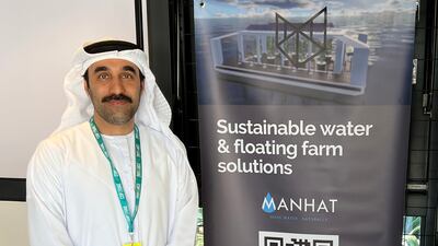Manhat founder Saeed Alhassan wants to harness his inventions to build floating farms, using the fresh water collected from the devices to irrigate and grow crops right at the source.