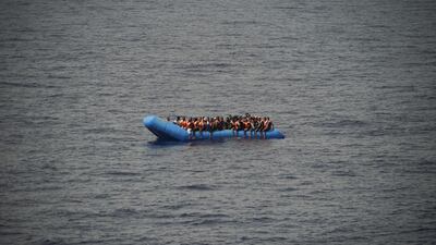 File photo: Monitoring groups spotted four rubber boats in trouble in the Mediterranean but Malta has suspended rescue operations in its waters over coronavirus fears. AP
