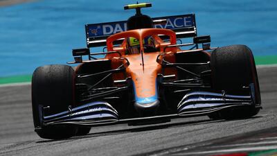 McLaren's Lando Norris. Reuters
