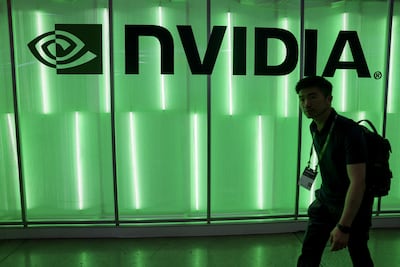 Nvidia shares fell more than 7 per cent in after-hours trading on Wednesday. Reuters