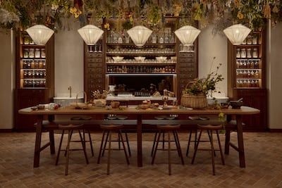 The Alchemy Bar in another first for the wellness hospitality brand. Photo: Six Senses London