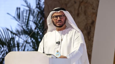 Dr Anwar Gargash emphasised the need to confront hate in order to boost security. Victor Besa / The National