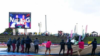 Rain has interrupted play throughout the T20 World Cup. AFP