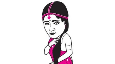 "Glorious Gohar" Illustration by Mathew Kurian