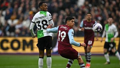 Looked to play with the ball at his feet and got through plenty of defensive work. Butchered late chance to play in Kudus. AFP