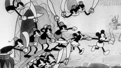 The Disney cartoon Mickey in Arabia was an early effort from the company in 1932. Photo: Walt Disney Productions