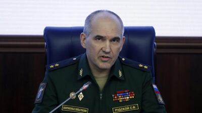 Lt Gen Sergei Rudskoi of the Russian armed forces said on March 21, 2016, that the US had refused to coordinate a joint response to ceasefire violations in Syria. Maxim Shipenkov / EPA