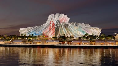 Dar Al Funoon Abu Dhabi is set to open near Saadiyat Cultural District in 2030. Photo: Department of Culture and Tourism Abu Dhabi