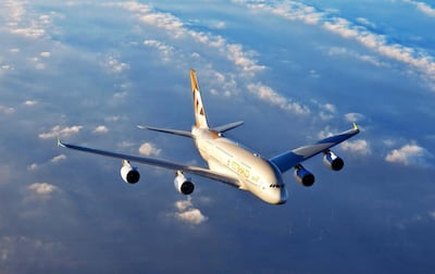 Etihad will fly the super jumbo A380 to Seoul. Courtesy Etihad Airways