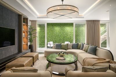 Family room. Fonteyn House in Knightsbridge. Photo: Caudwell & Alex Winship