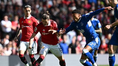 Ben Godfrey - 5. The full-back really struggled down the flank with balls over the top and the constant pressing from United. AFP