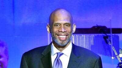 Kareem Abdul-Jabbar, former NBA star. Kevin Winter / Getty Images