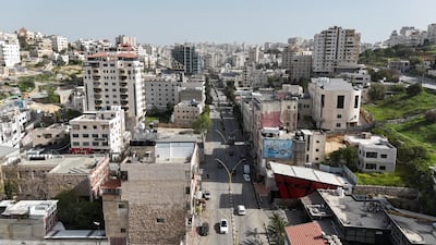 Hebron city in the occupied West Bank during a general strike condemning Israel's unrelenting bombardment of Gaza. Reuters