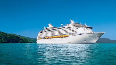 Royal Caribbean cruise ship 'Adventure of the Seas'. The company is to resume a number of services for vaccinated travellers in June. Courtesy Royal Caribbean