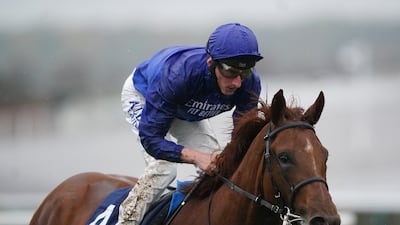 Hurricane Lane is the strong favourite for the St Leger at Doncaster Racecourse on Saturday. PA
