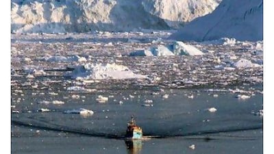 Greenland is stepping up its search for hydrocarbons as it seeks to become economically independent from Denmark. Steen Ulrik Johannessen / AFP