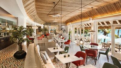 The resort's Peruvian restaurant Inti. Courtesy Lux Grand Gaube