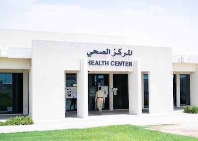 DUBAI, UNITED ARAB EMIRATES. 21 JULY 2020. Health center, Al Awir Central Jail. (Photo: Reem Mohammed/The National) Reporter: Section: