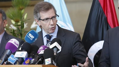 Bernardino Leon, the UN representative for Libya. Abdeljalil Bounhar / AP Photo