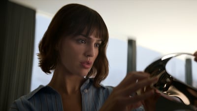 Eiza Gonzalez stars as Auggie Salazar in 3 Body Problem. Photo: Netflix