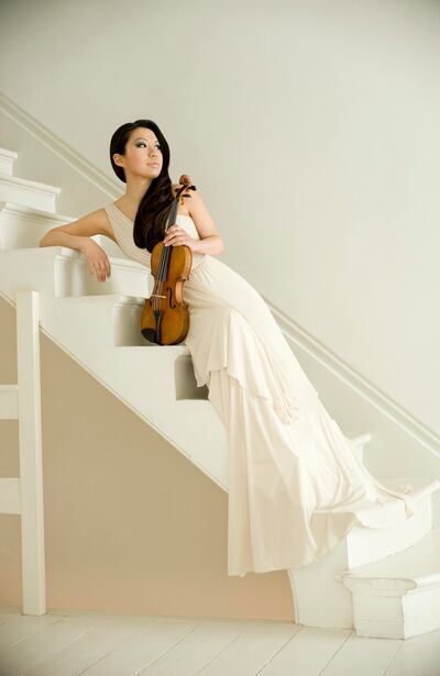 Violinist Sarah Chang typically plays a 1717 Guarneri del Gesu. Photo: Colin Bell