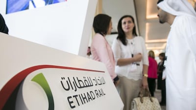 The first phase of the Etihad Rail network will be operational 'soon', the network developer said. Silvia Razgova / The National