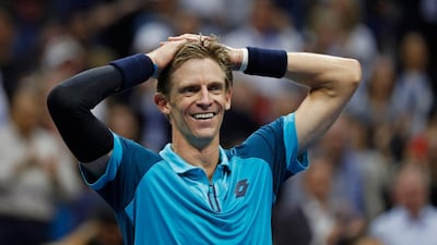 Kevin Anderson reached his first grand slam final in September at the US Open, losing to Rafael Nadal. Adam Hunger / AP Photo