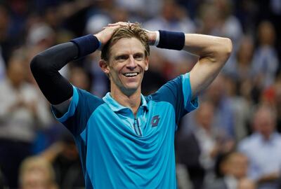 Kevin Anderson reached his first grand slam final in September at the US Open, losing to Rafael Nadal. Adam Hunger / AP Photo