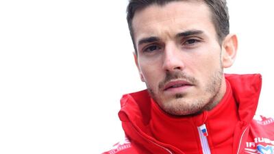 Marussia driver Jules Bianchi shown in April ad the Chinese Grand Prix. Mark Thompson / Getty Images / April 20, 2014