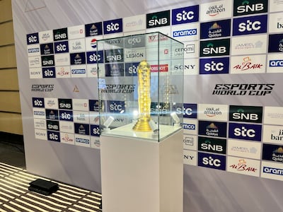 Teams from around the world will compete for a chance to win the Esports World Cup. Faisal Al Zaabi / The National