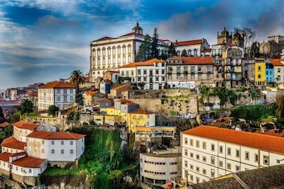 Porto's colourful streets and terracotta rooftops. Courtesy Emirates