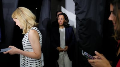 The biggest task facing presidential hopefuls such as Democrat senator Kamala Harris is how to heal America, post-Trump. Reuters