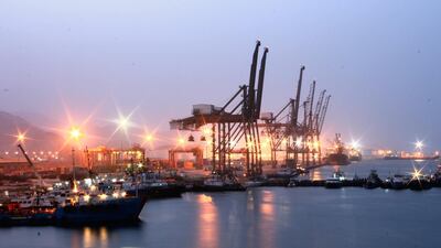 The Port of Fujairah is the world’s second largest bunkering port behind Singapore. Courtesy Port of Fujairah