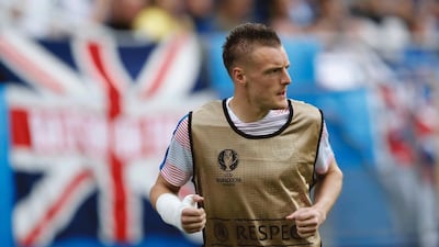 Jamie Vardy has been successful for England at the Euros so far. Carl Recine / Reuters