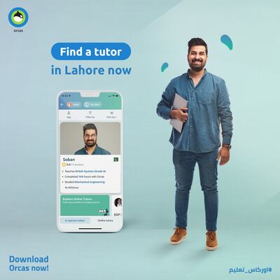 Orcas aims to expand in Pakistan and provide online learning to pupils. Photo: Orcas