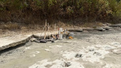 Regardless of the rains, the tracks will be preserved for a million more years. AFP