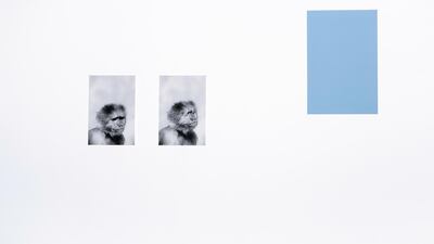 The artist chooses which of his works are seen in public very carefully, spending up to a year deciding. Reem Mohammed / The National