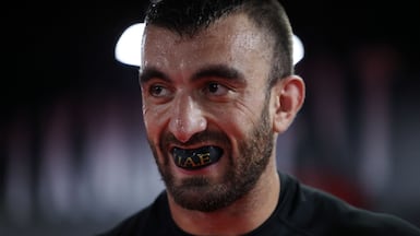 Emirati fighter Mohammad Yahya will make his PFL debut. Chris Whiteoak / The National