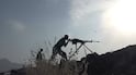 Fighting has flared between the Houthis and Yemeni government forces. EPA