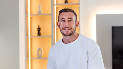 Benjamin Owen pays Dh120,000 a year in rent for his home in Damac Hills 2. All photos: Ruel Pableo for The National
