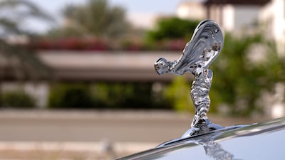 The obligatory Spirit of Ecstasy figurine.