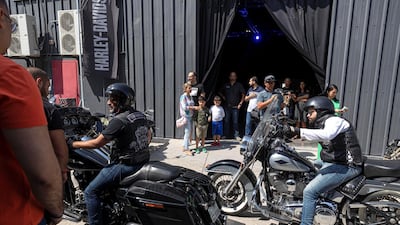 The exhibition featured specially curated motorcycles from invited builders, collectors and private owners. Antonie Robertson/The National