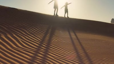 The campaign is about a child-like love for travel.