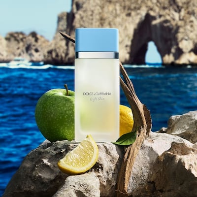 Sicilian lemon and mandarin are present in the women's and men's perfumes respectively. Photo: Dolce & Gabbana
