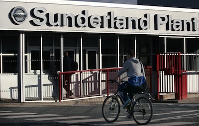 Nissan's plant in Sunderland provides about 6,500 jobs directly and thousands more in related industries. AFP