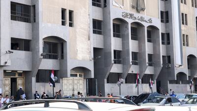 The courthouse in Mansoura, Egypt. Reuters