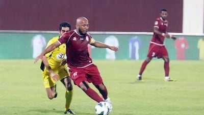 Al Wahda's Ismail Matar.