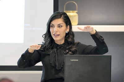 Dr Saliha Afridi, clinical psychologist. Pawan Singh / The National